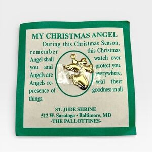 ❗5/$25❗Christmas Angel Pendant